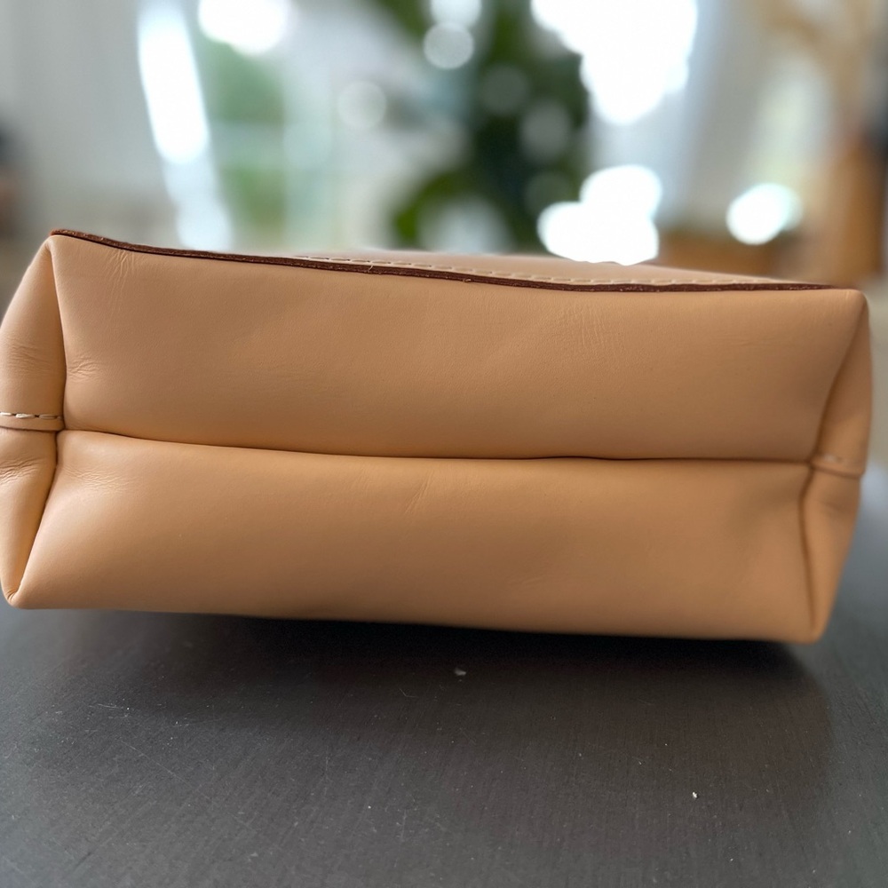 Portland Leather Goods – Mini Crossbody in Mamey w/ Matching Tassel - Picture 5 of 5